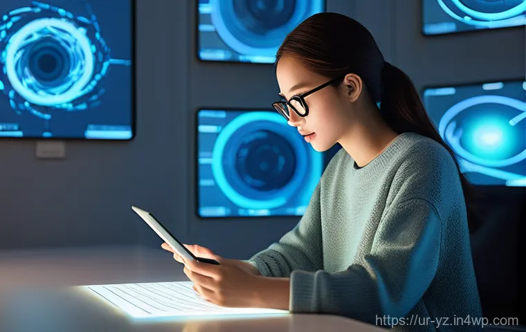 지식 공유 시스템의 디지털 전환 전략 - **Prompt 1: The Ocean of Digital Knowledge**
A young adult, with a curious and engaged expressio...